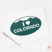 I Liebe Colorado Sticker (Umschlag)