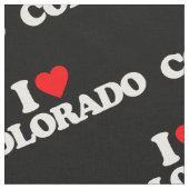 I LIEBE COLORADO STOFF (Nahaufnahme)