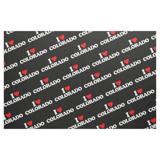 I LIEBE COLORADO STOFF (Fat Quarter (45,7 x 55,9 cm))
