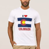 I Liebe Colorado T-Shirt (Vorderseite)