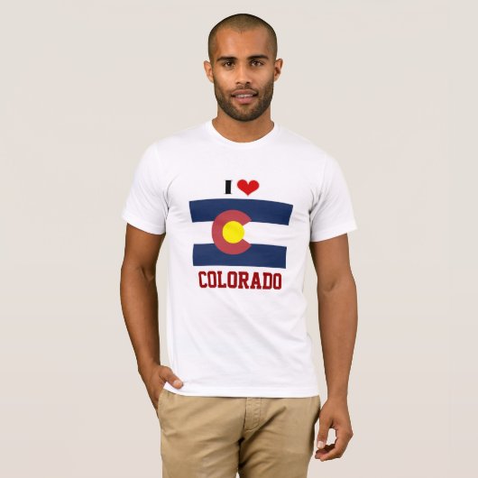 I Liebe Colorado T-Shirt (Vorne ganz)