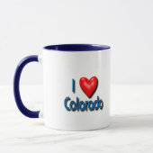 I Liebe Colorado Tasse (Links)