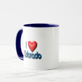 I Liebe Colorado Tasse (Vorderseite Links)