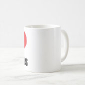 I Liebe Columbus Kaffeetasse (VorderseiteRechts)