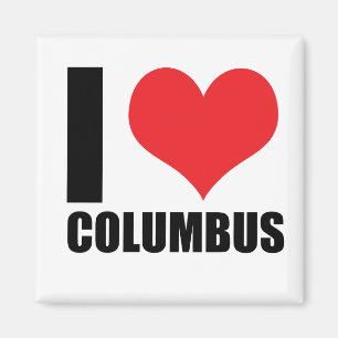 I Liebe Columbus Magnet