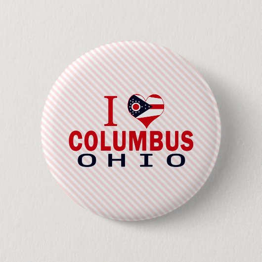 I Liebe Columbus, Ohio Button (Vorderseite)