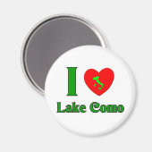 I Liebe Comer See Italien Magnet (Vorderseite/Rückseite)