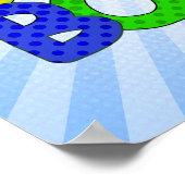 I Liebe Comic Books Poster (Ecke)