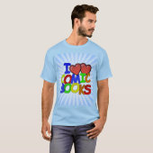 I Liebe Comic Books T-Shirt (Vorne ganz)