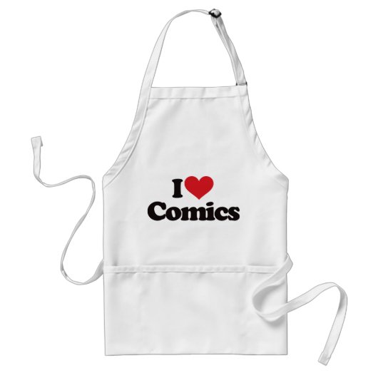 I Liebe-Comicen Schürze (Vorne)
