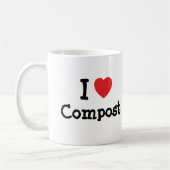 I Liebe Compost Herz Brauch personalisiert Kaffeetasse (Links)