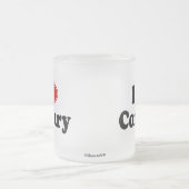 I Liebe Conakry Mattglastasse (Mittel)