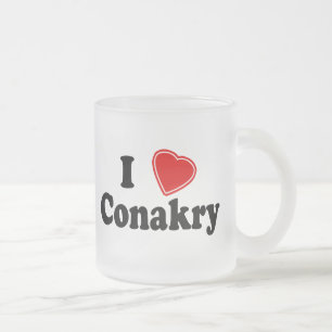 I Liebe Conakry Mattglastasse