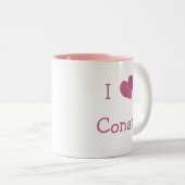 I Liebe Conan Zweifarbige Tasse (VorderseiteRechts)