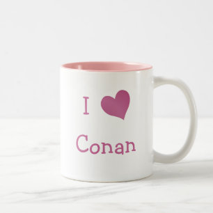 I Liebe Conan Zweifarbige Tasse