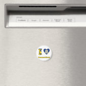 I Liebe Connecticut Magnet (In Situ (Geschirrspüler))