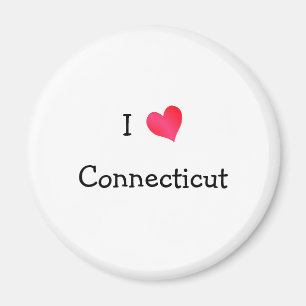 I Liebe Connecticut Magnet