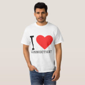 I Liebe Connecticut T-Shirt (Vorne ganz)