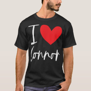 I Liebe Connor Name Personalisiert Girl BESTE FREU T-Shirt