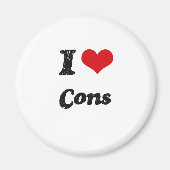 I Liebe Cons Magnet (Vorne)