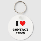 I Liebe Contact Lens Schlüsselanhänger (Vorderseite)
