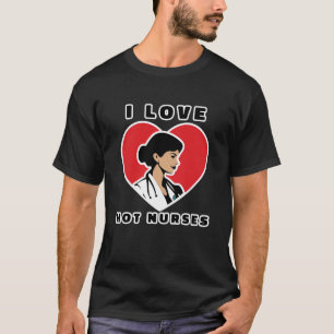 I Liebe Coole Krankenschwestern T-Shirt