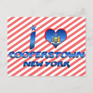 I Liebe Cooperstown, New York Postkarte