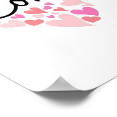 I Liebe Cora Poster (Ecke)