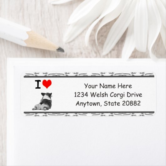 I Liebe Corgi Hinterns (Insitu)