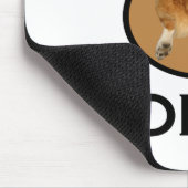 I Liebe Corgis Corgi Hintern Mousepad (Ecke)