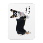 I Liebe Corgis Magnet (Vertikal)