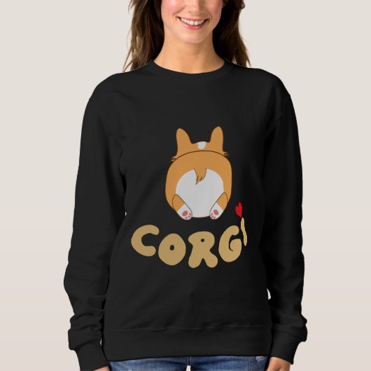 I Liebe Corgis We Liebe Corgis Sweatshirt (Vorderseite)