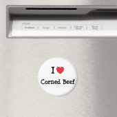 I Liebe Corned Beef T - Shirt Magnet (In Situ (Geschirrspüler))