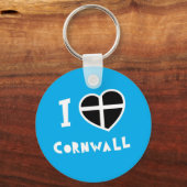 I Liebe Cornwall Schlüsselanhänger (Vorderseite)