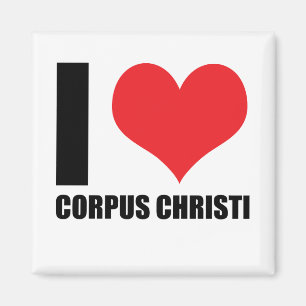 I Liebe Corpus Christi Magnet