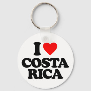 I LIEBE COSTA RICA SCHLÜSSELANHÄNGER