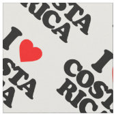 I LIEBE COSTA RICA STOFF (Nahaufnahme)