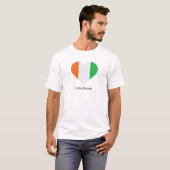I Liebe Cote D'lvoire T-Shirt (Vorne ganz)