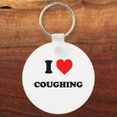 I Liebe Coughing Schlüsselanhänger (Vorderseite)