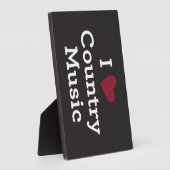 I Liebe Country Music Fotoplatte (Seite)