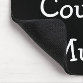 I Liebe Country Music Mousepad (Ecke)