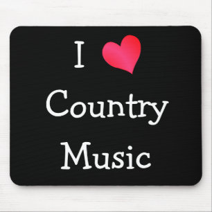I Liebe Country Music Mousepad