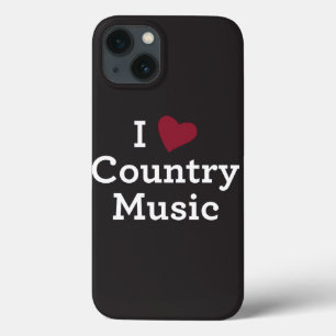 I Liebe-Countrymusik Case-Mate iPhone Hülle