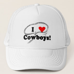 I Liebe-Cowboy-T - Shirts und Geschenke Truckerkappe