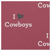 I Liebe-Cowboys Stoff (Nahaufnahme)