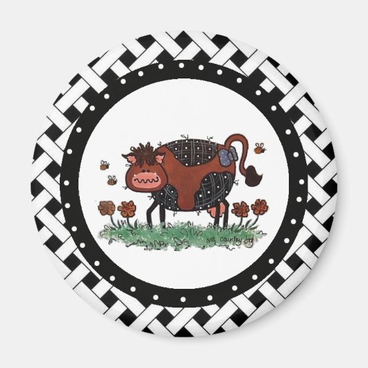 I Liebe Cows Magnet (Vorne)
