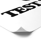 I Liebe Crash Test Dummies Poster (Ecke)