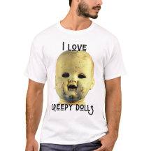I Liebe Creepy Dolls - Puppenkopf