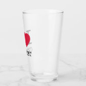 I LIEBE CRICKET GLAS (Links)