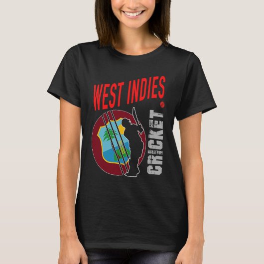 I Liebe Cricket World Team Tops (Vorderseite)